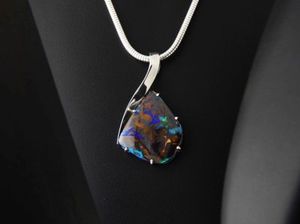 Boulder Opal pendant 537