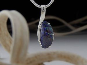 Boulder Opal pendant 258