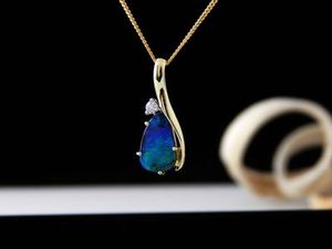 Katerina: Boulder Opal pendant 270