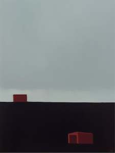 Paintings: Hawera Hay Sheds I