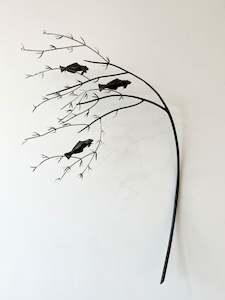 Bing Dawe Artist Works For Sale: North Westerly with Ribbonwood and Torrent Fish.