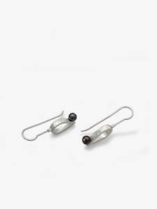 Elfi Spiewack Artist Works For Sale: Medium Drop Pearl Earrings