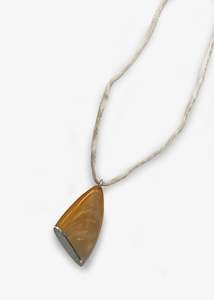 Jeremy Leeming Artist Works For Sale: Bell Pendant (Mother of Pearl) by Jeremy Leeming