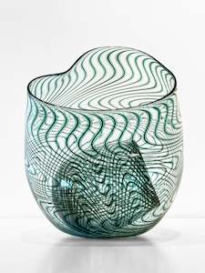 Luke Jacomb Artist Works For Sale: Venetian Kete Basket - Green