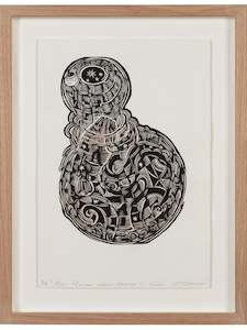 Michel Tuffery Artist Works For Sale: Hue Puanga Whetu, return to Tonga