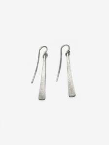 Rainer Beneke Artist Works For Sale: Long Silver Earrings