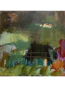 Deborah Moss Artist Works For Sale: Beyond the Paddock (Day's End)