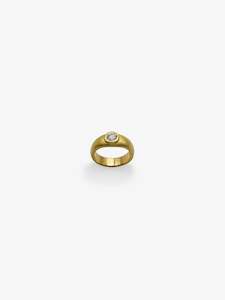 Gold Ring with Diamond