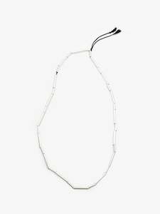 Silver Tube Necklace