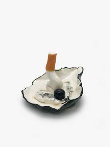 Oyster with Cigarette