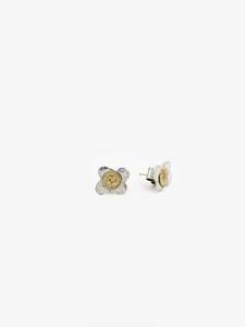 Barry Clarke Artist Works For Sale: Shamrock Studs (BC278)
