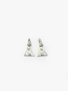 Barry Clarke Artist Works For Sale: Triangle Drop Earrings (BC276)