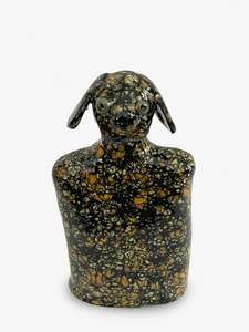 Little Black Crystal Dog