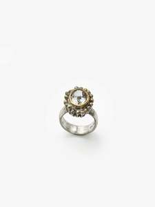 Bloom White Topaz Ring (PB513)