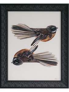 Paintings Artworks: Pīwakawaka, Pīwakawaka