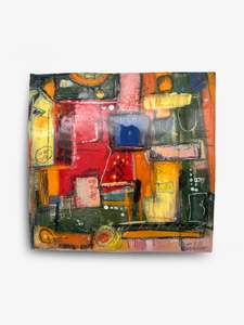 Sculptures Objects: Blueprint in Red