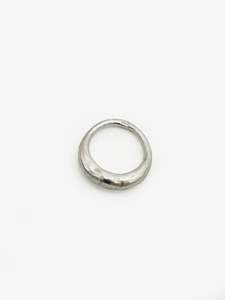 Ann Culy Artist Works For Sale: Tiny Organic Pure Silver Ring (AC607) by Ann Culy