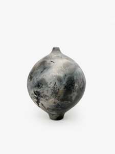 Graham Ambrose Artist Works For Sale: Pit Fired Orb, Size 3 (GA825)