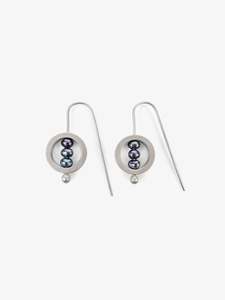 Kate Alterio Artist Works For Sale: Point of Balance Earrings