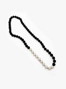 Lynn Kelly Artist Works For Sale: Lava Pearl Necklace (LK524)