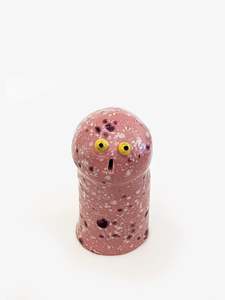 Sculptures Objects: Pink Crystal Worm #1 (MR487)