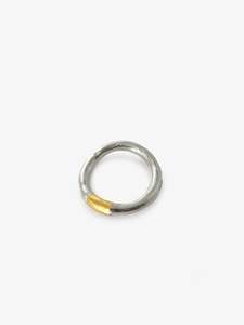 Ann Culy Artist Works For Sale: Ring with wrap of Pure Gold