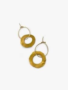 Ann Culy Artist Works For Sale: Big Hoop Earrings