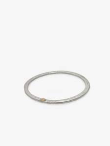 Ann Culy Artist Works For Sale: Fine Halo Oval Bangle