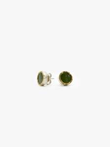 David Mcleod Artist Works For Sale: Pounamu Studs (DM564) by David McLeod