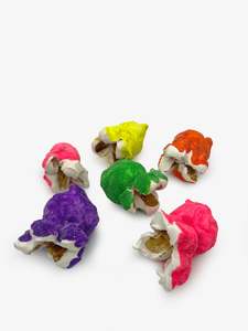 Madeleine Child Artist Works For Sale: Mixed Coloured Popcorn Set of Six (MC1778)
