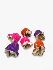 Mixed Coloured Popcorn Set of Six (MC1776)