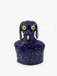 Mark Rayner Artist Works For Sale: Blue Smoking Dog