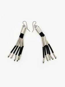 Anna Balasoglou Artist Works For Sale: Piupiu Hook Earrings (AB385)