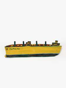 Barry Clarke Artist Works For Sale: Mataura - Cargo Ship