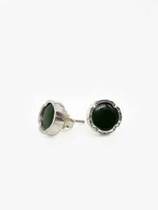 11mm Pounamu Silver Studs (DM648)