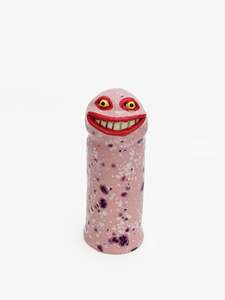 Mark Rayner Artist Works For Sale: Pink Crystal Worm (MR545)