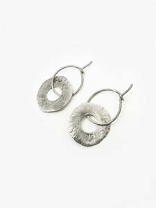 Small Round Lifesaver Earrings