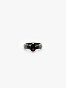 Jane Dodd: Robber Bear Ring - Garnet (JD38)