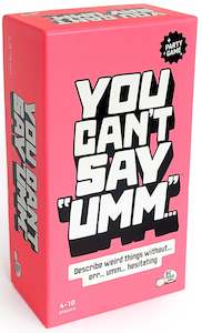 Word Games: You Can't Say Umm