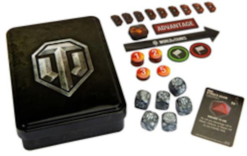 World of Tanks: Gaming Dice Token Set