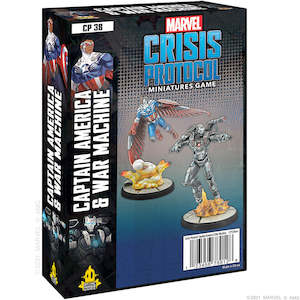 Marvel: Crisis Protocol - Captain America and War Machine