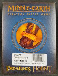 Games Workshop: Middle-Earth Strategy Battle Game: Dwarf Commanders