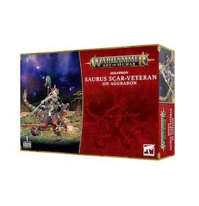 Games Workshop: Seraphon: Saurus Scar-Veteran on Aggradon