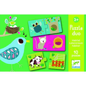 Jigsaw Puzzles: Puzzle Duo Habitat 10 Puzzles