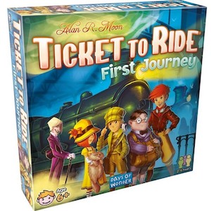 Educational Games: Ticket to Ride: First Journey USA