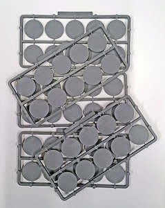 Accessories: Great Escape Games: Plastic 25mm Round Bases 50 Pack