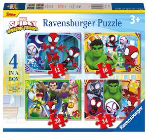 Ravensburger: Spidey & His Amazing Friends 12/16/20/24pc Puzzles