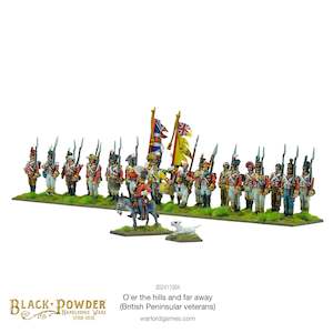 Warlord Games: O'er the Hill and Far Away British Peninsular Veterans