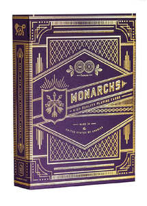 Card Games: Bicycle Purple Monarchs Playing Cards
