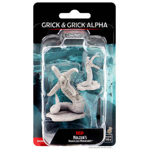 D&D Nolzur's Marvelous Miniatures: Grick & Grick Alpha